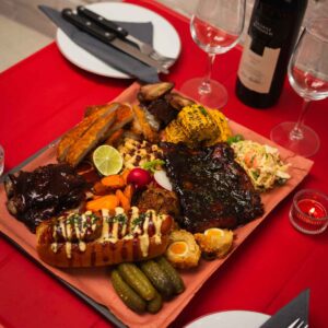 Bones and Smoke BBQ Board