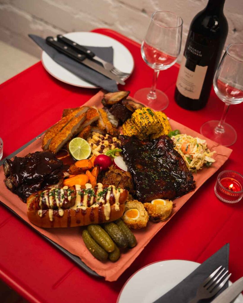 Bones and Smoke BBQ Board